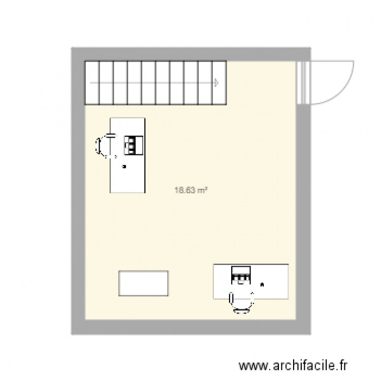 Bureau Direction. Plan de 0 pièce et 0 m2