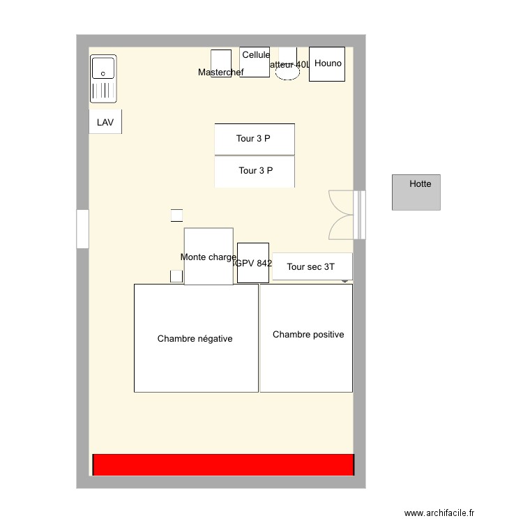 Donze tavaux. Plan de 0 pièce et 0 m2