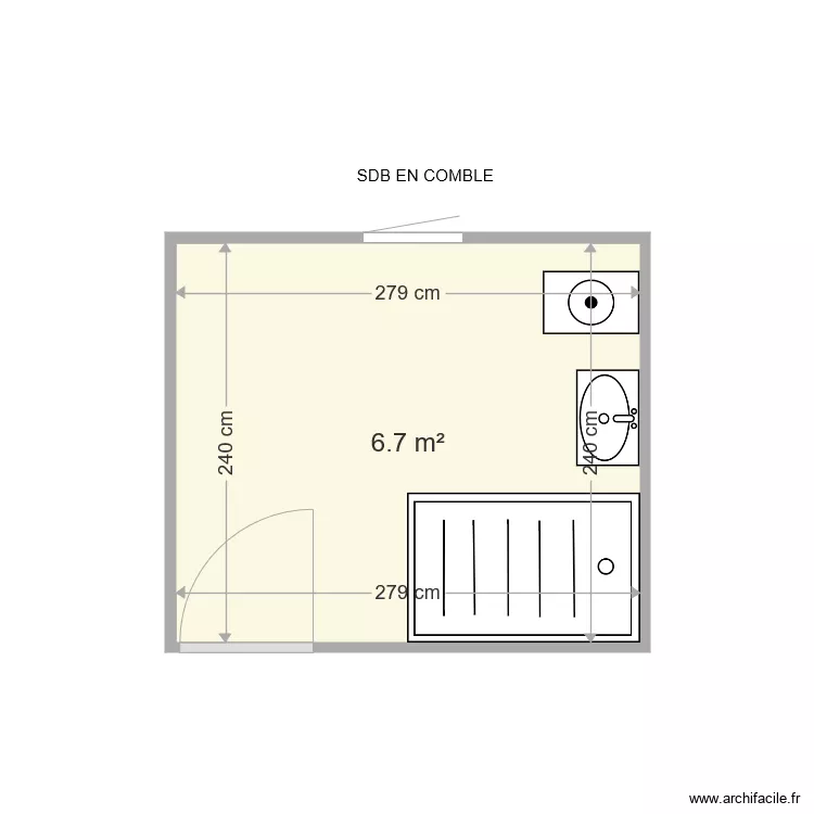 CORNUEL LUC . Plan de 