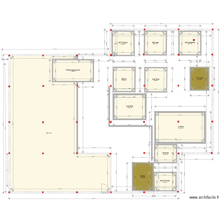 hangar 5. Plan de 0 pièce et 0 m2