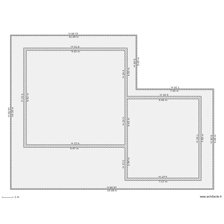 Toiture. Plan de 