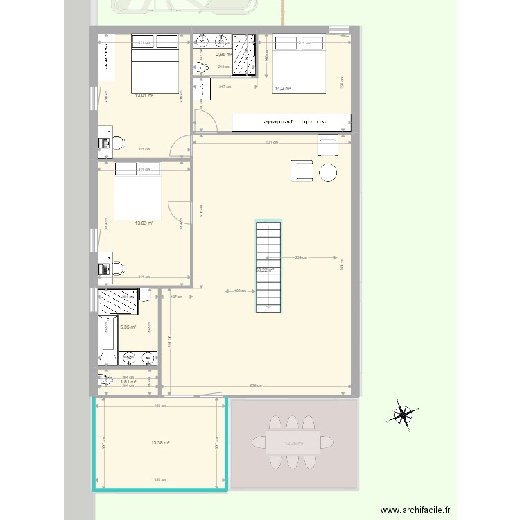 chemin des sicelles 3. Plan de 15 pièces et 620 m2