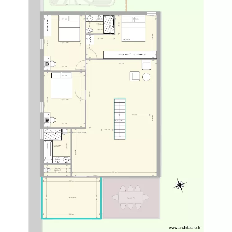 chemin des sicelles 3. Plan de 