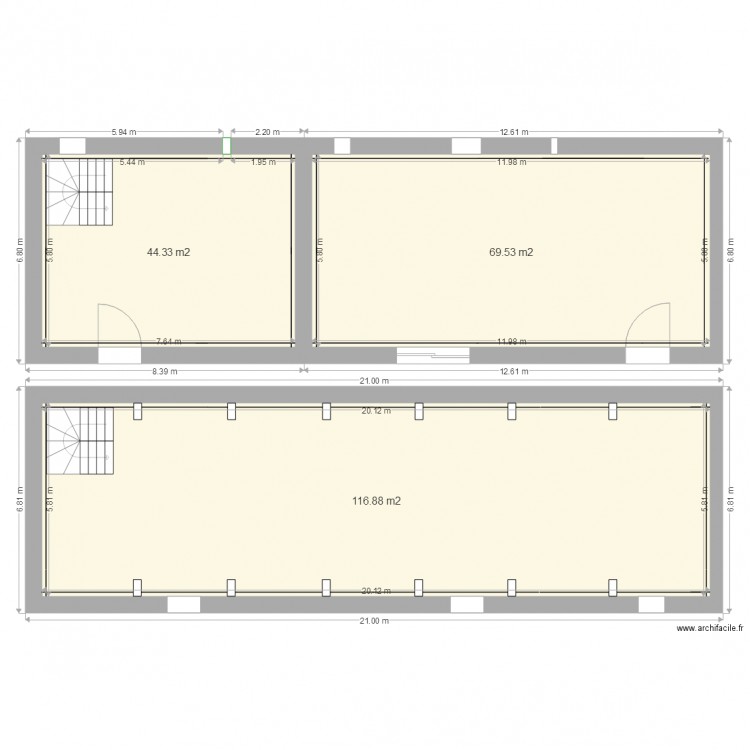 Laugny base existante. Plan de 0 pièce et 0 m2