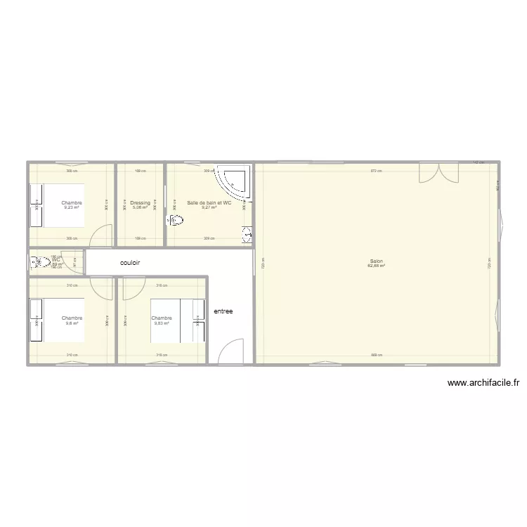 Estoublon actuel. Plan de Estoublon actuel. Plan de