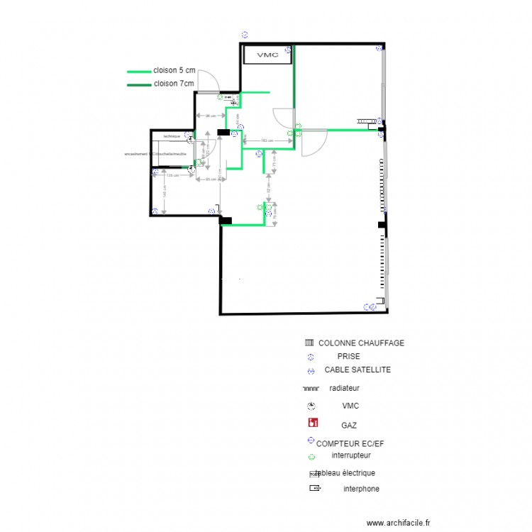 BOURET PROJET maçonnerie. Plan de 0 pièce et 0 m2