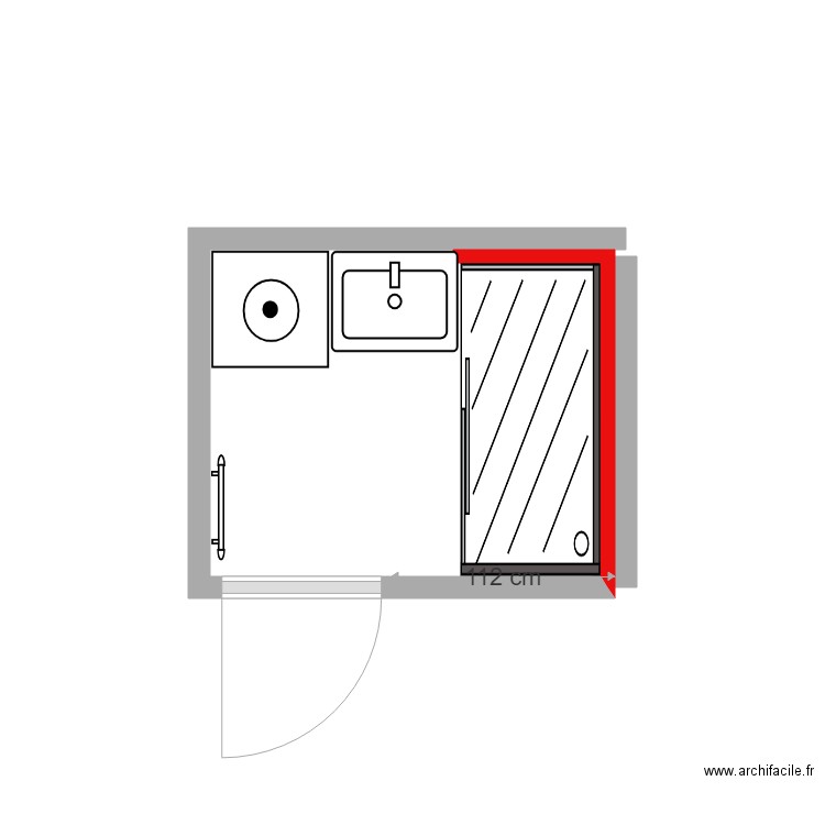 salle de bain2. Plan de 0 pièce et 0 m2