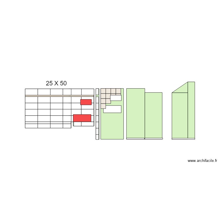 Faience sdb 1. Plan de 0 pièce et 0 m2