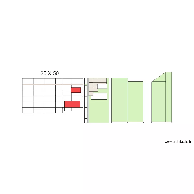 Faience sdb 1. Plan de 