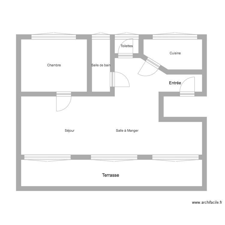 Plan Paris 16eme . Plan de 0 pièce et 0 m2