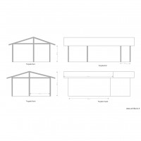 PROJET ABRIS JARDIN FACADES