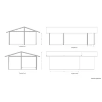 PROJET ABRIS JARDIN FACADES