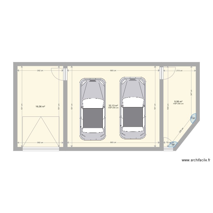 Garage1. Plan de 0 pièce et 0 m2
