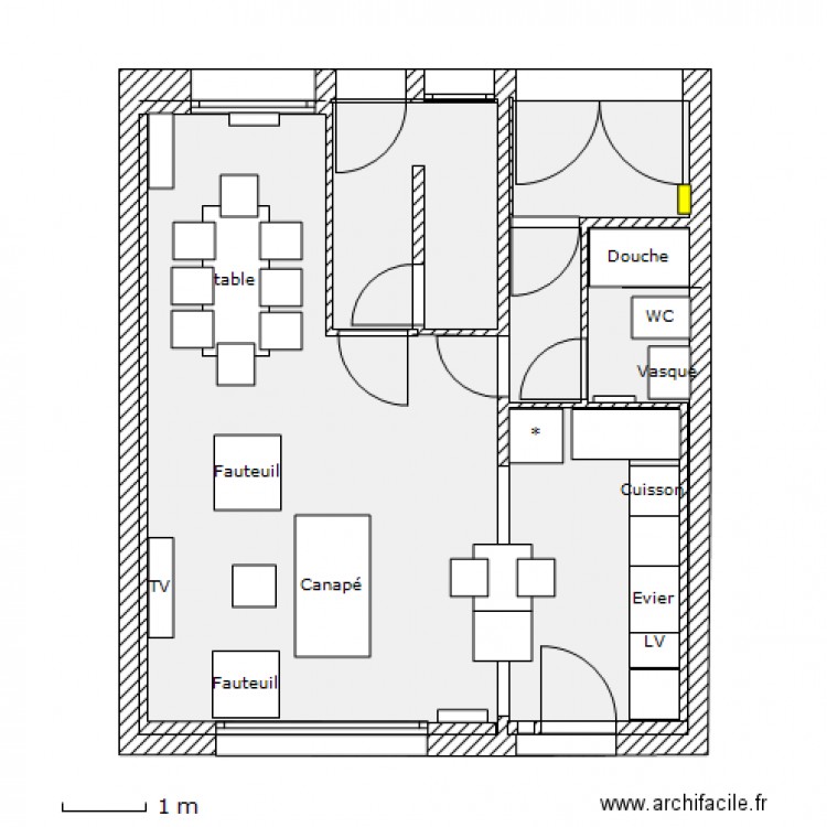 RC_Projet_V17_Deplcmt_tab_elec. Plan de 0 pièce et 0 m2