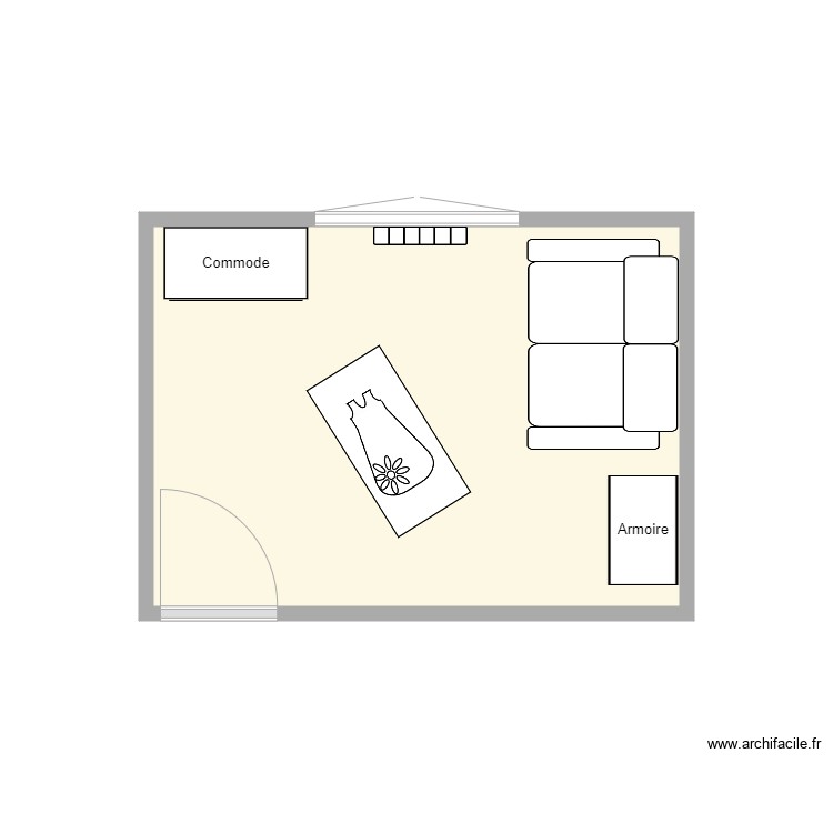 Chambre b&eacute;b&eacute; 2. Plan de 0 pièce et 0 m2