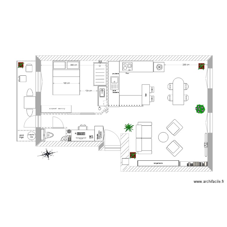 Chloe base 6a. Plan de 0 pièce et 0 m2