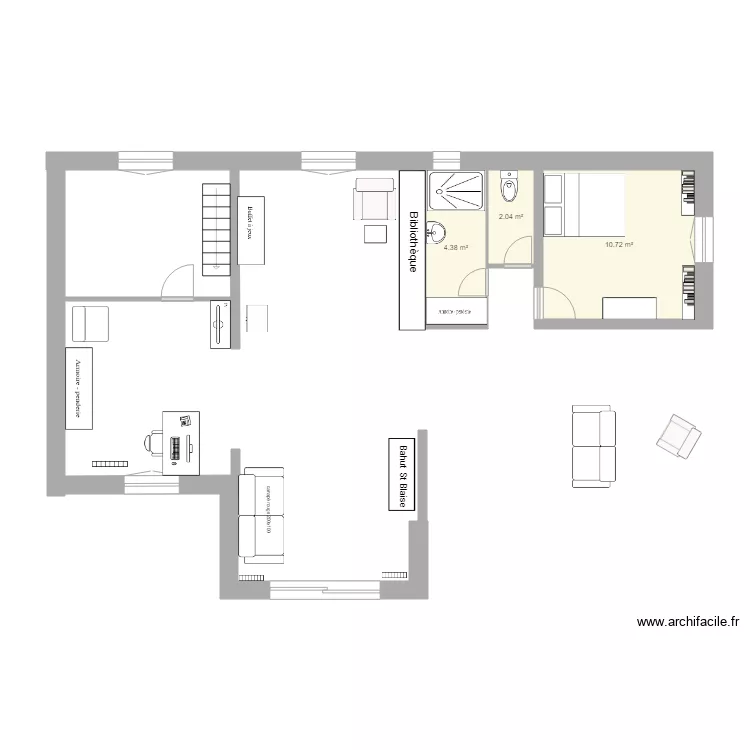 Plan RDC BCA 02 2022. Plan de 