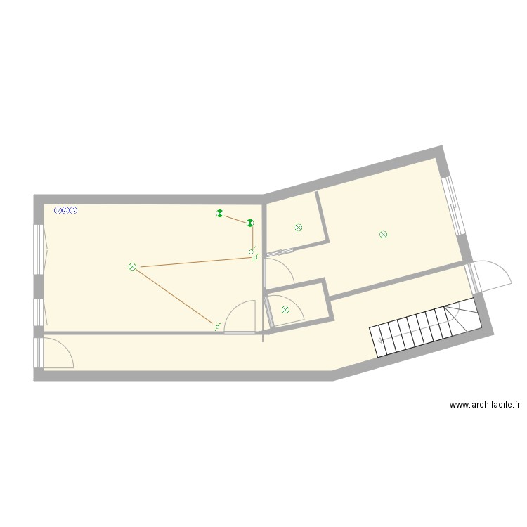 rdc. Plan de 0 pièce et 0 m2