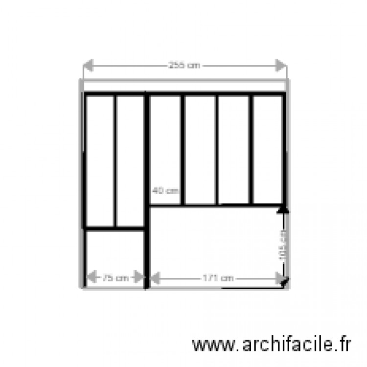 verrière cuisine selle. Plan de 0 pièce et 0 m2