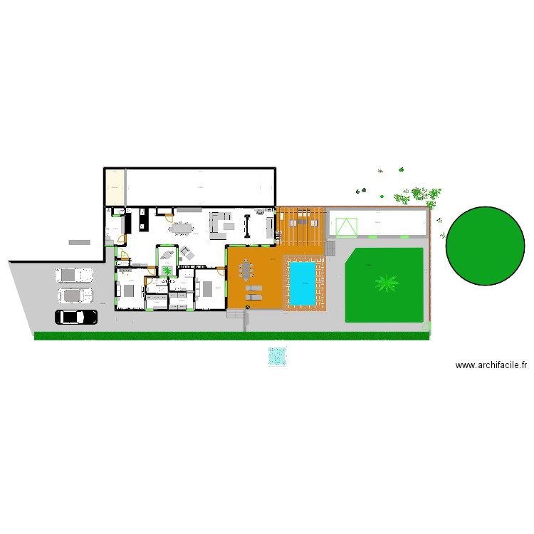 plan cédric. Plan de 22 pièces et 823 m2