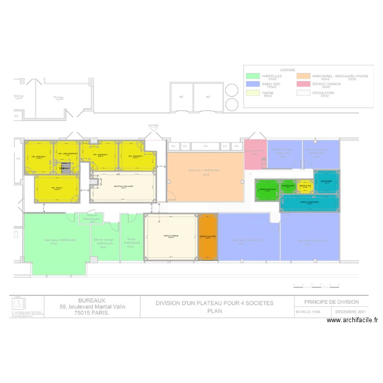 VALIN 2 PORTES . Plan de 0 pièce et 0 m2