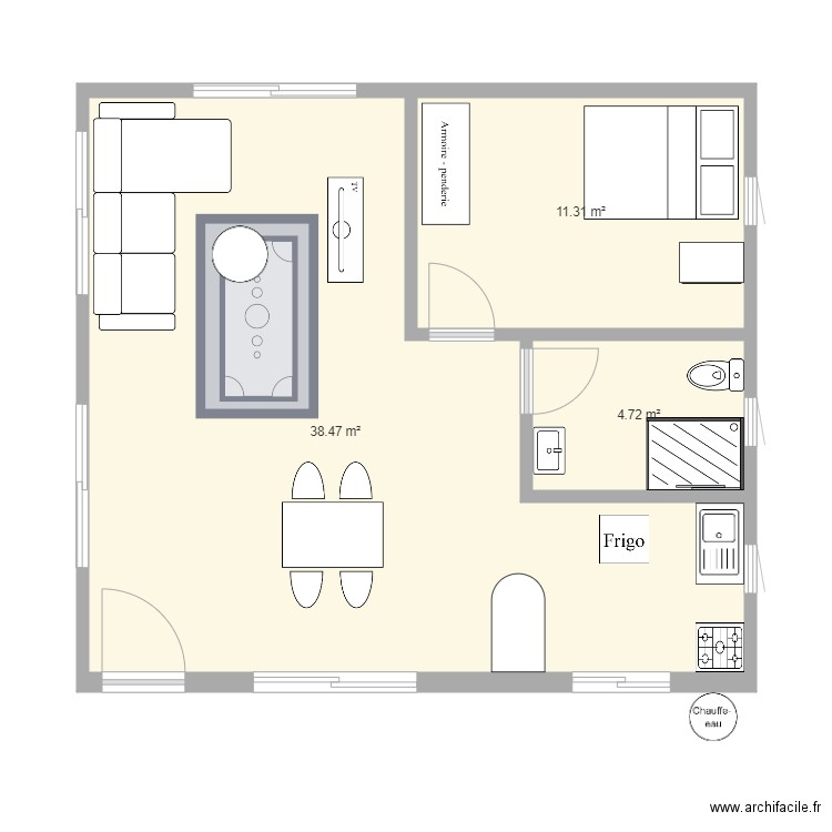 PLAN NUMERO 2. Plan de 0 pièce et 0 m2