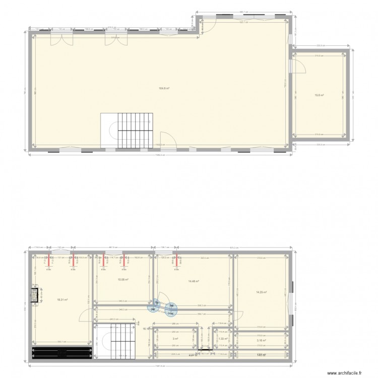 Brefordes rdc. Plan de 0 pièce et 0 m2