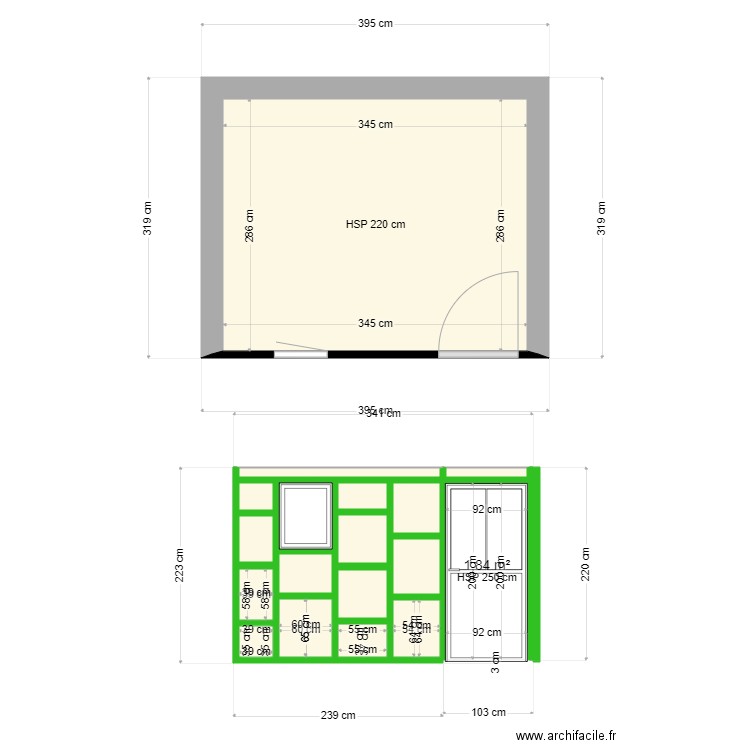 preau alain. Plan de 16 pièces et 16 m2