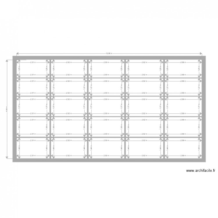 PLAFOND. Plan de 0 pièce et 0 m2