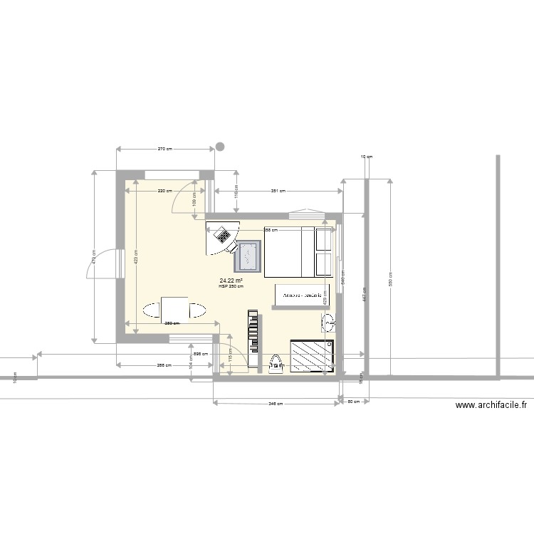 PLAN DE MAMAN2. Plan de 0 pièce et 0 m2