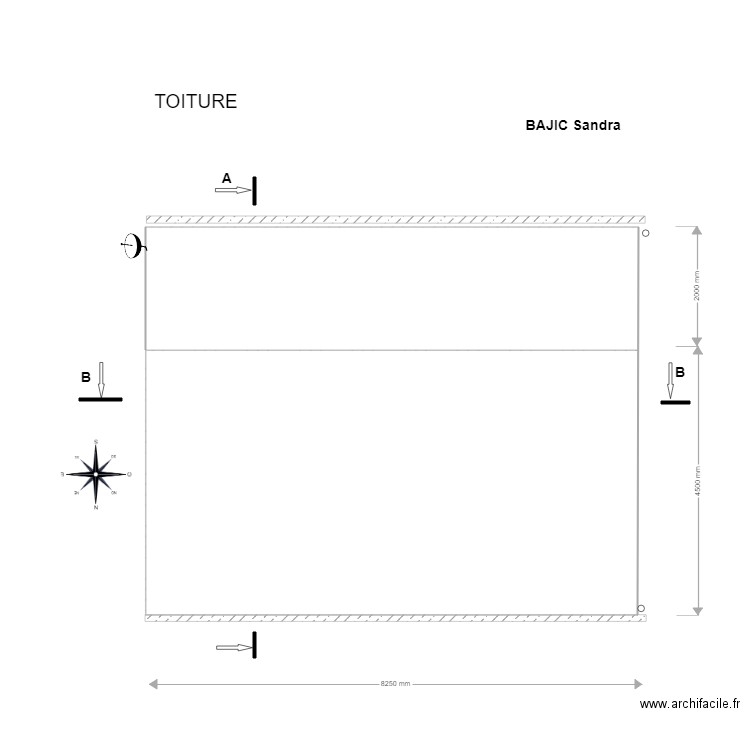 TOITURE. Plan de 0 pièce et 0 m2