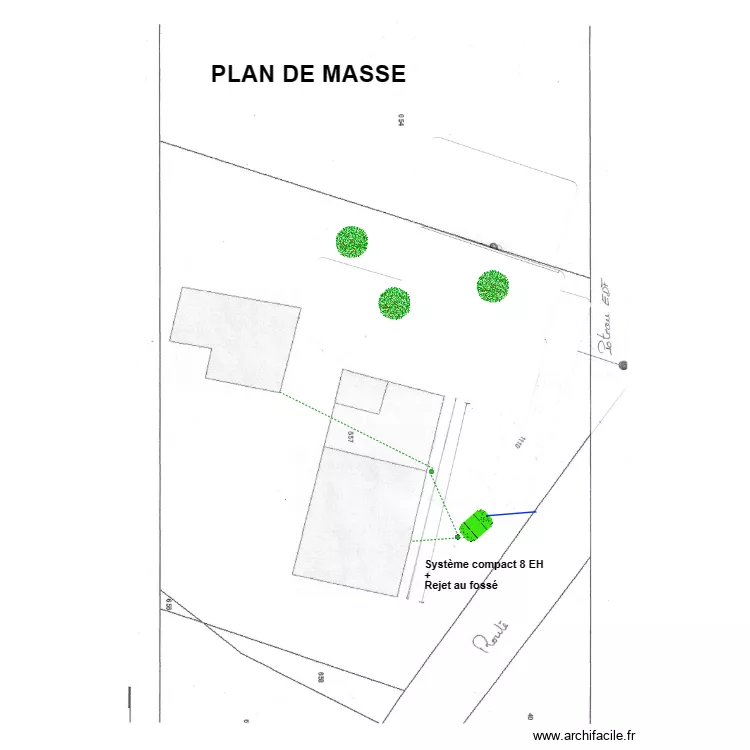 Testut Cursolle. Plan de 