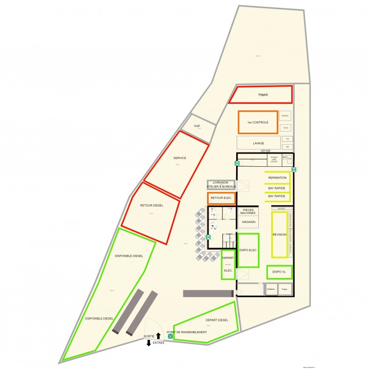 RIWAL LILLE surfaces FINI. Plan de 0 pièce et 0 m2