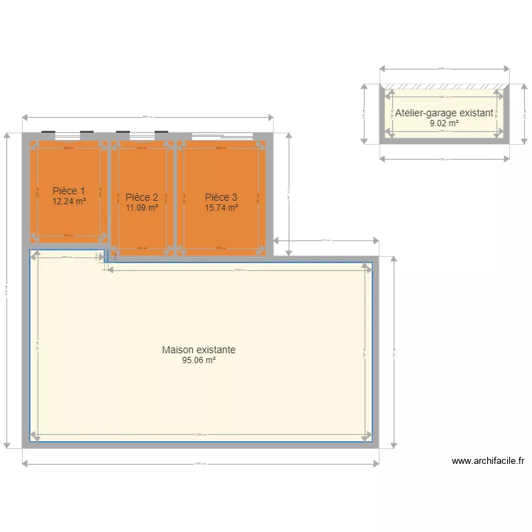 Ar&egrave;s extension 2020 final. Plan de 