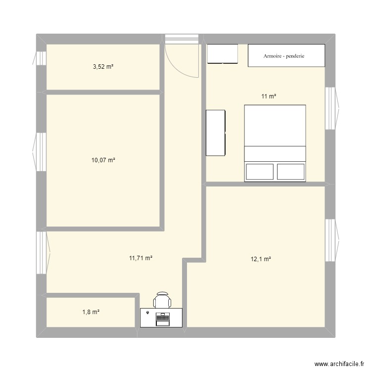 etage1simul. Plan de 0 pièce et 0 m2