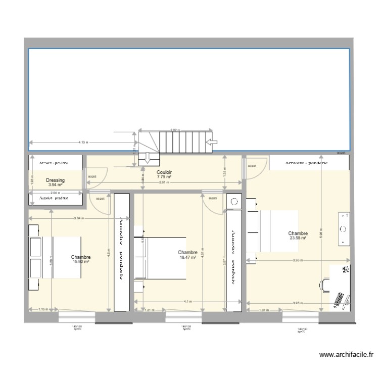 etage final 060217 pour Kubus. Plan de 0 pièce et 0 m2