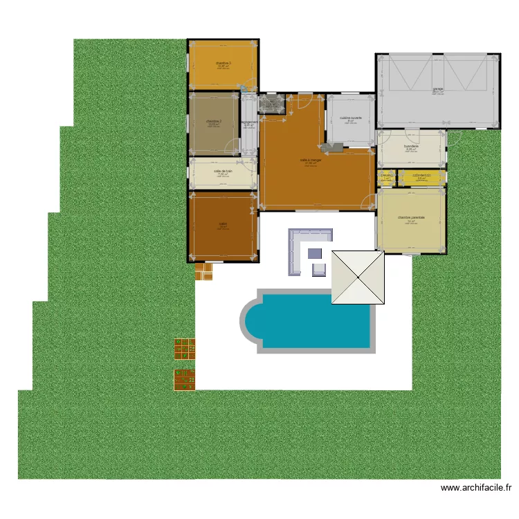 maison 1. Plan de 