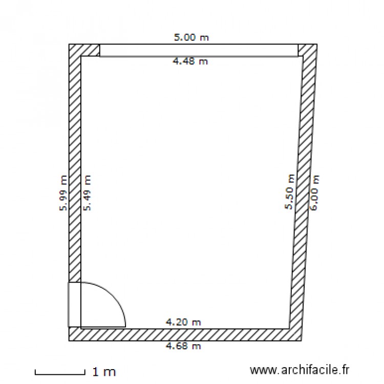 Garage haut. Plan de 0 pièce et 0 m2