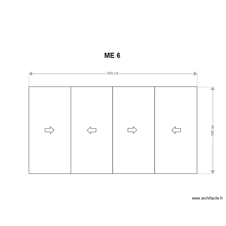 Menuiseries Exterieures Aluminium ME6. Plan de 