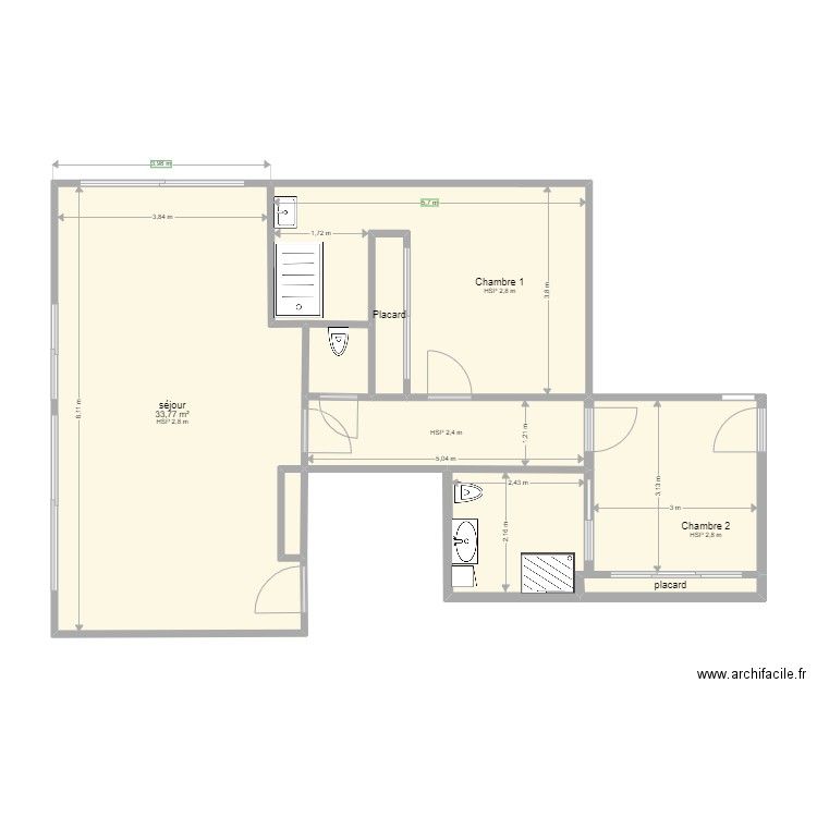 Coquard. Plan de 0 pièce et 0 m2