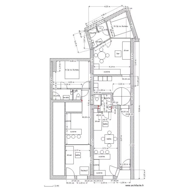 RDC 98 et 100 r Deceuninck PC. Plan de RDC 98 et 100 r Deceuninck PC. Plan de