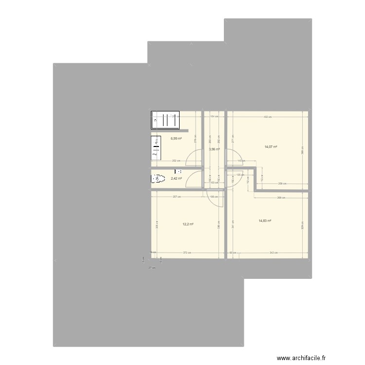 Botspern étage. Plan de 0 pièce et 0 m2