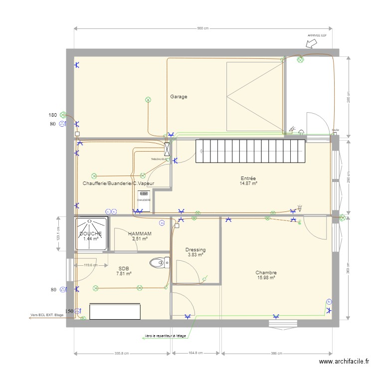 PROJETXAVIERSSOL. Plan de 0 pièce et 0 m2