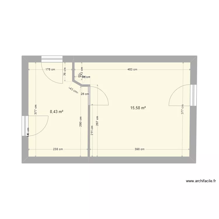 Granparigny - studio CJ. Plan de 