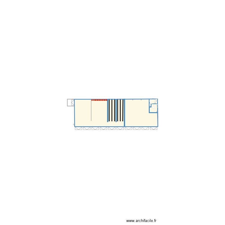 projet batiment. Plan de 0 pièce et 0 m2