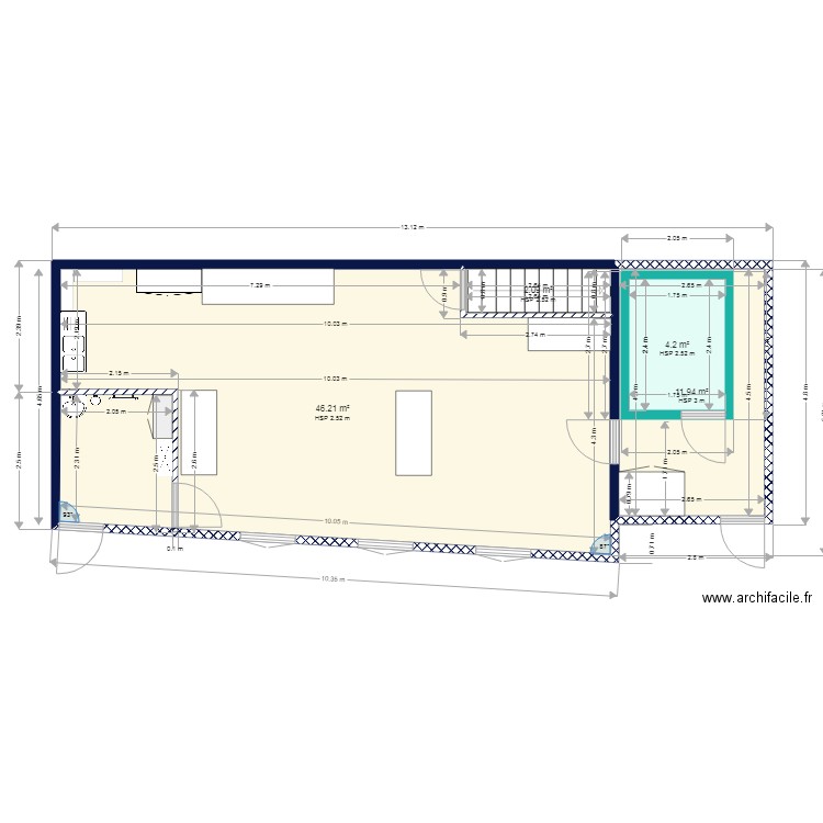 Projet atelier Ferme ConterRuppertV1MG16012019. Plan de 0 pièce et 0 m2