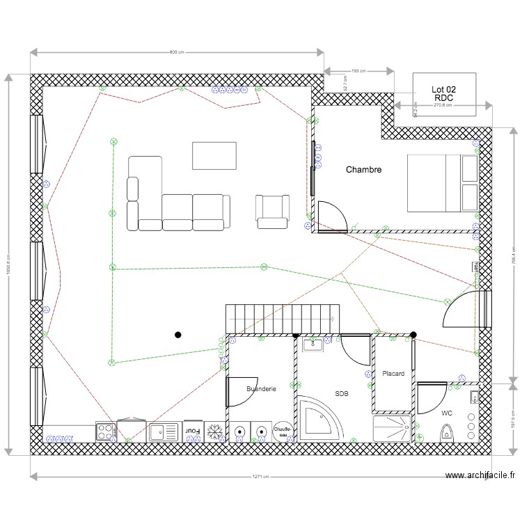 LOT 02. Plan de 0 pièce et 0 m2