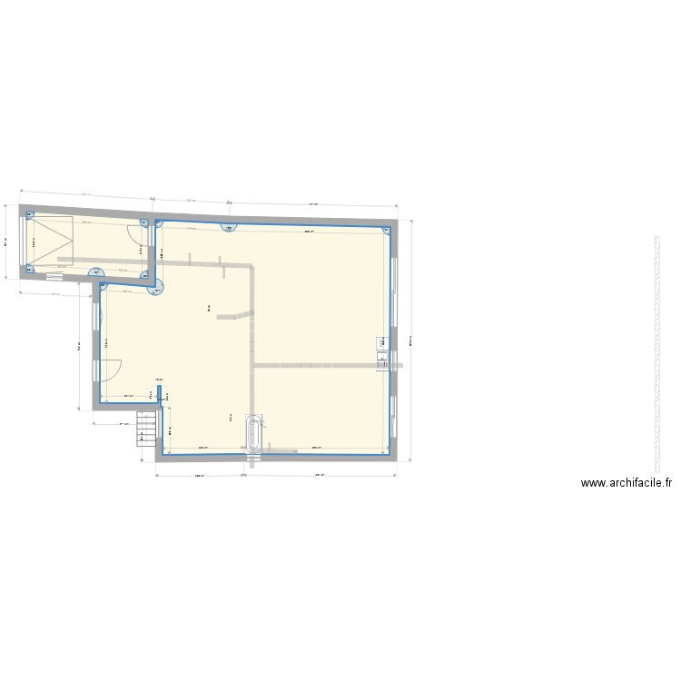 maison plan évacuations1. Plan de 0 pièce et 0 m2