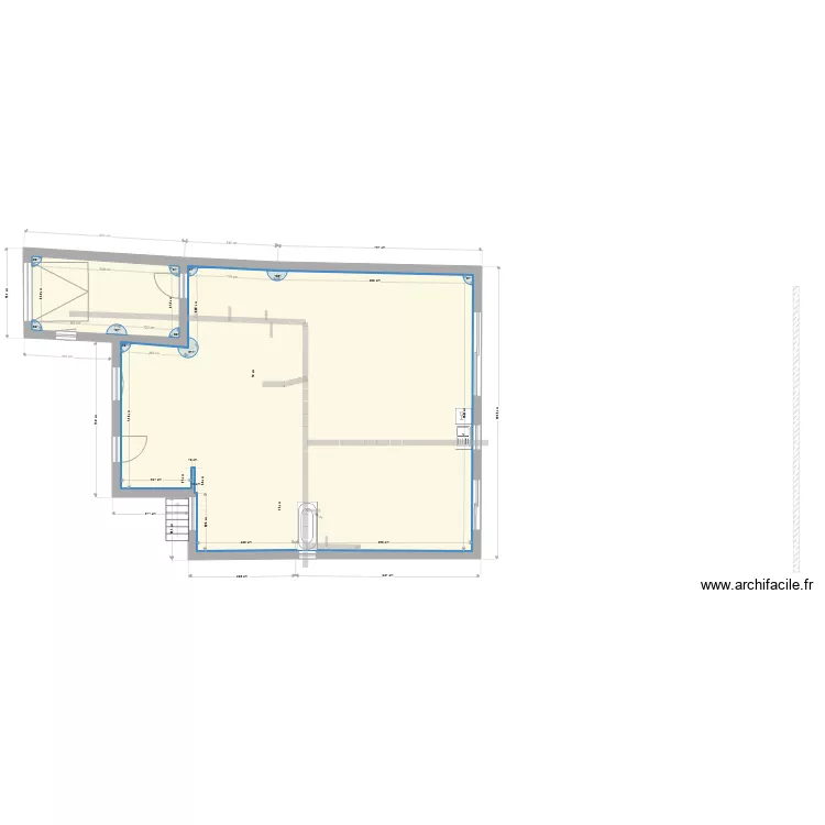 maison plan &eacute;vacuations1. Plan de 