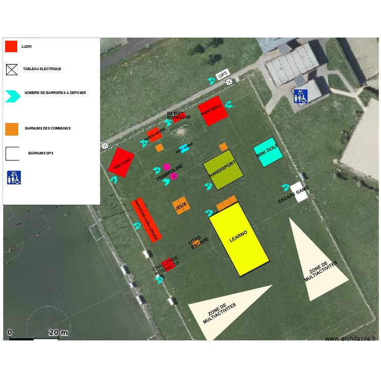 Plan Lieusaint AFT 2021 . Plan de 0 pièce et 0 m2